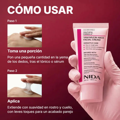 Cómo usar la crema NIDA ABCE